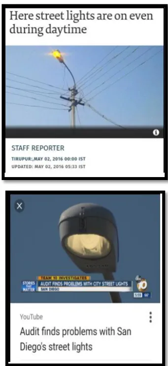 Figure 1. A report from few local newspapers where  