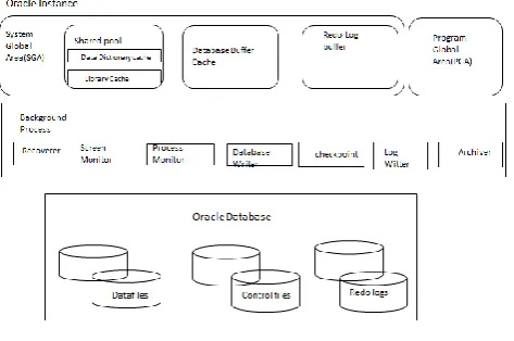 Figure 1. Oracle Database Architecture. 
