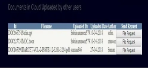 Figure 2. File upload page 