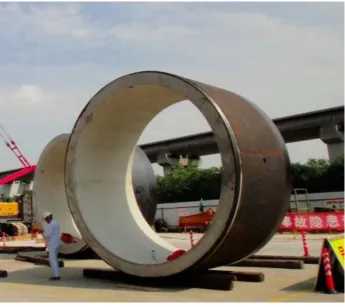 Figure 10. The pipe-jacking tunnel lining used in the experiment
