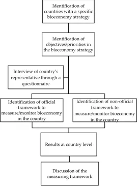 Figure 1. Selection process and structural organization of the analysis 