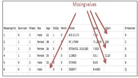 Figure 1. Missing Value Data Set 