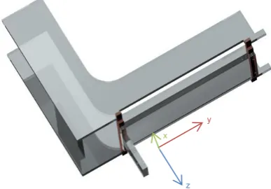 Figure 1: Close-up of the acrylic test surface. The bubble   