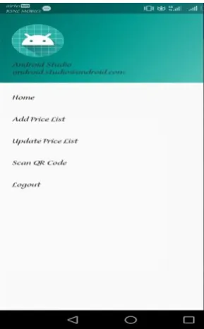 Fig 5.7 Tollgate home page 