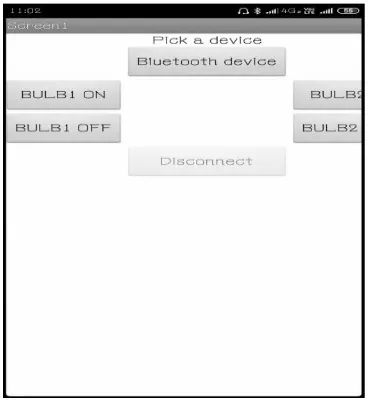 Figure 3 : Bluetooth App 