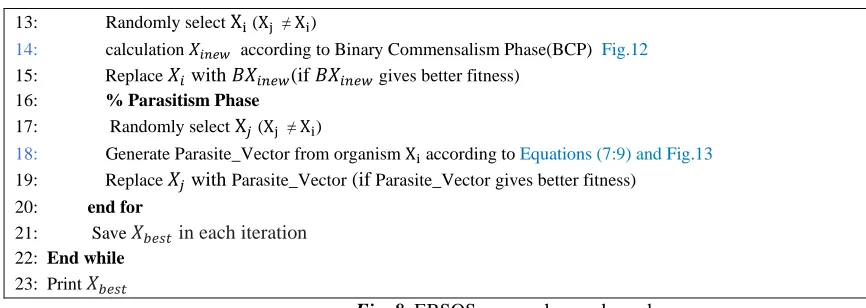 Fig. 9. Reciprocal vector in binary mode (BMV) 