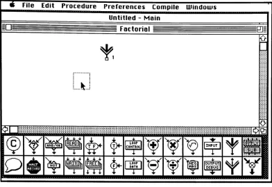 Figure 3.7- Some Primative Operation Nodes in the Graph Window