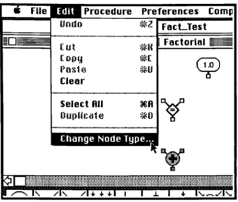 Figure 3.16- The Mini-Palette displaying the"Equivalent" Types