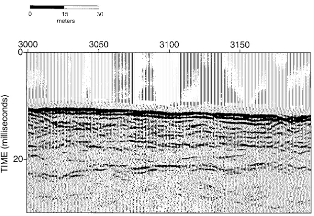 Figure 8. Final processed Chirp proﬁle.