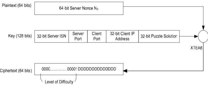 Figure 3-2: XTEA6 client puzzle 