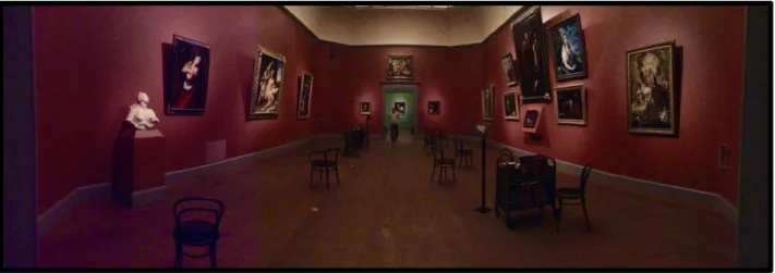 Figure 2: Panorama of the [remastered] Gallery 