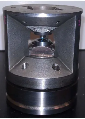 Figure 2.1.  Panoramic Diamond-Anvil Cell (DAC). This panoramic DAC was designed and machined at Caltech