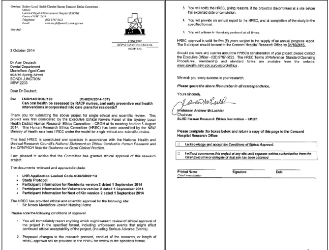Fig 2  Ethics Approval Letter: Appendix 5. 