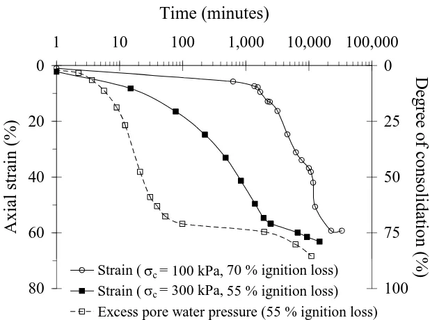 Figure 10: Pressure build up due to biodegradation  