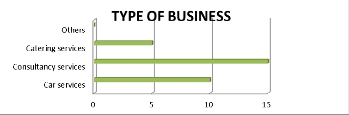 Figure 4.1 Type of Business 