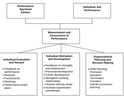 Figure 2.5, Performance Appraisal Process Model (Hannay, 2010) 