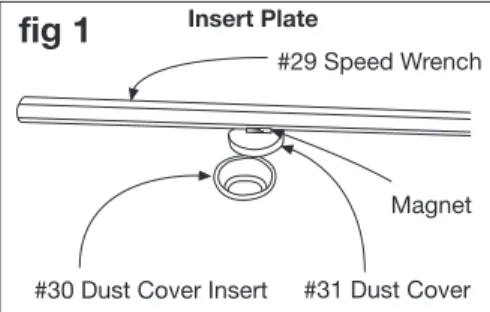 fig 1 #29 Speed Wrench Magnet Insert Plate fig 3fig 2