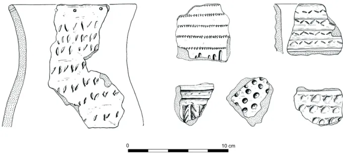 Table 2	Features from the Middle Bronze Age B at the Horzak excavation