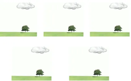 Figure 5. The illustration portion of the retention test. 