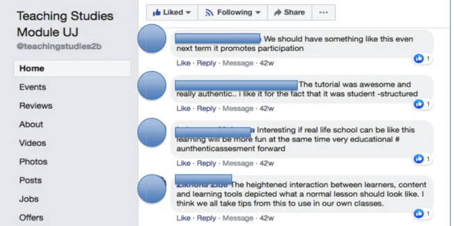 Figure 3: Working communities encouraged (Source: Online Facebook Responses)