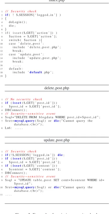 Figure 2 shows a representative example with a simple page structure taken from the DNscript application