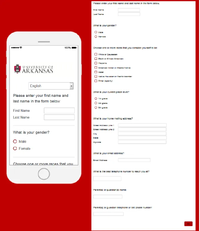 Figure 3: Registration Portal View 