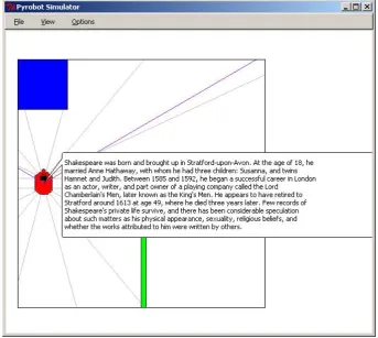 Figure 2: Continuing ﬁrst topic: Shakespeare.