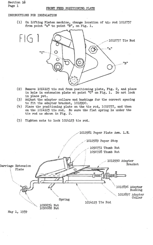 FIG  1  -1012757  Tie  Rod 