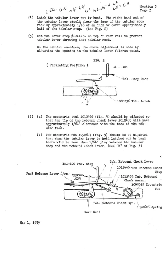 FIG.  2  Tabulating  POS~tiO~___  _  n  ~,~«  --j+  C:::@;=, = ..  ~=:;;~;:::::.<  '''''