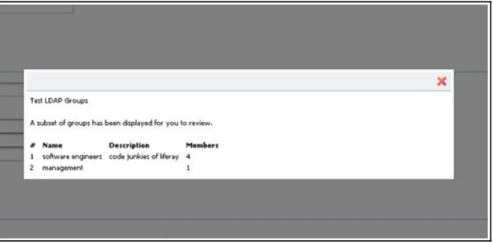 Illustration 29: Mapping LDAP Groups