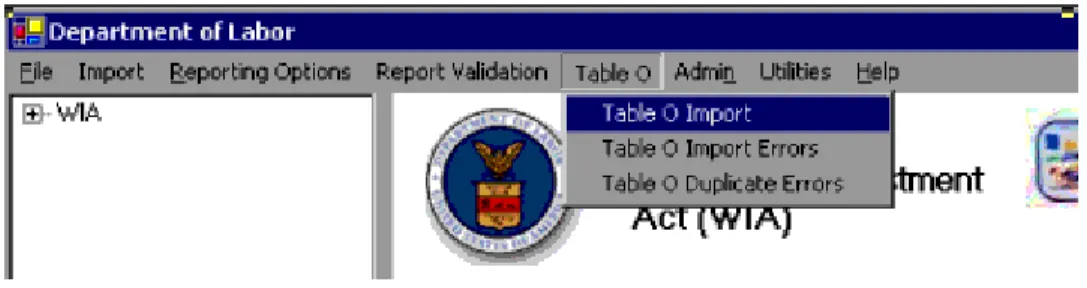Table O extract file type is ASCII, comma-delimited. The file can be in either *.txt  or *.csv format, which is the same as the state extract file