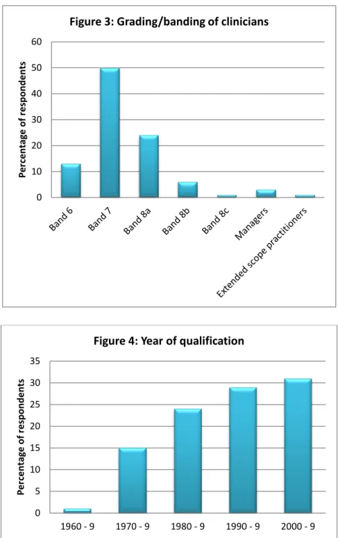 Figure 3: Grading/banding of clinicians