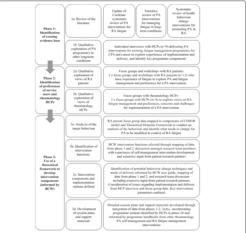 Fig. 1 Intervention development process