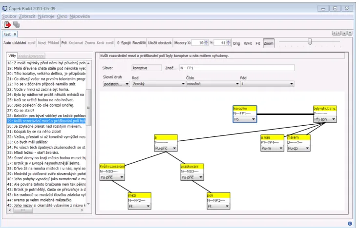 Figure 7: An annotation workbench