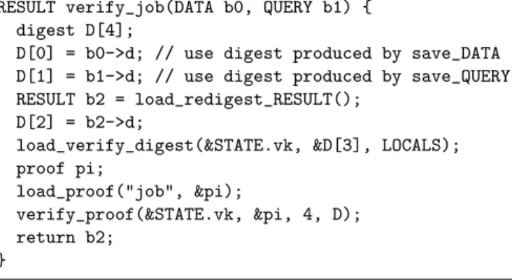 Figure 4: Example Geppetto Program (sample.c).