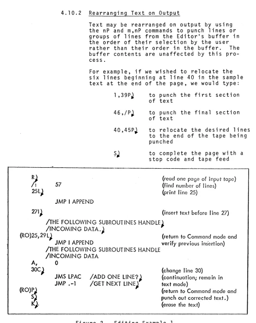 Figure 2. Editing Example 1. 