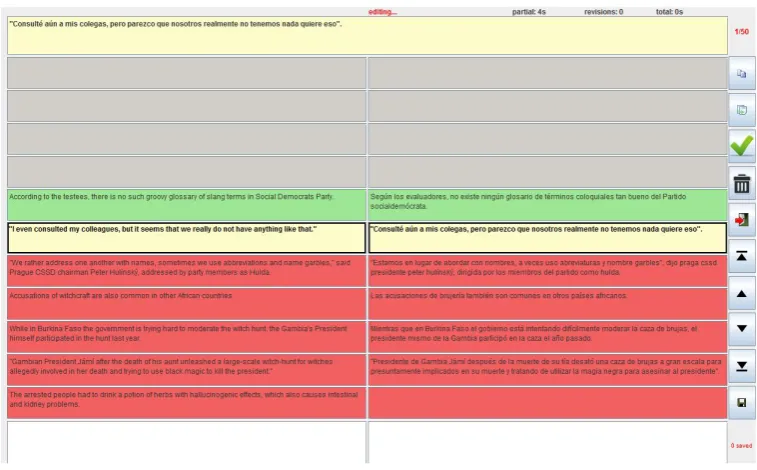 Figure 1: Annotation window