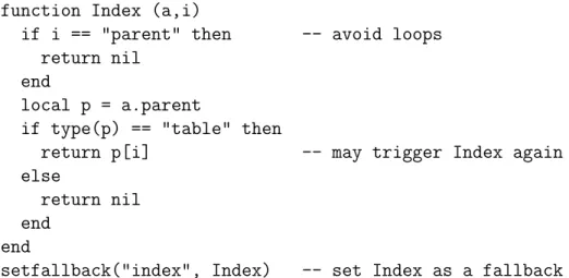 Figure 5: Inheritance by delegation.