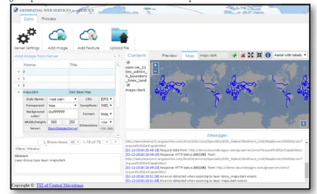 Figure 6 provides a visualization of the end-user interface operational areas: 
