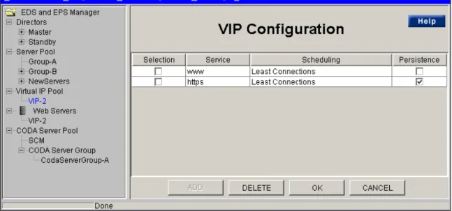 Figure 3: Example of EMS JAVA application. 