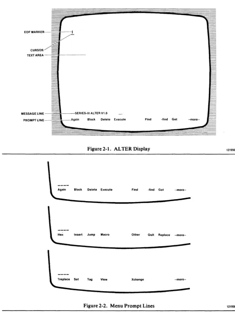 Figure 2-1. ALTER Display 