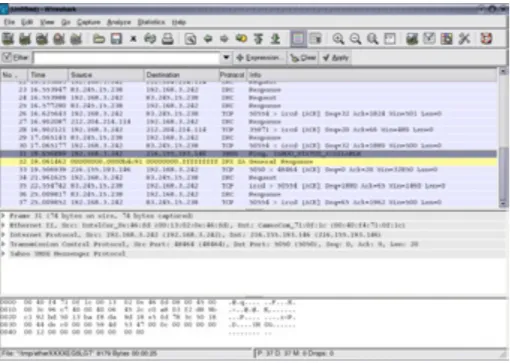 Figure 6.13: Wireshark (formerly Ethereal) is a powerful network protocol analyzer that  can show you as much detail as you like about any packet.