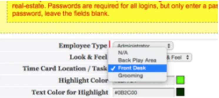 Figure 12 - Maintain Employees Set Primary Task 