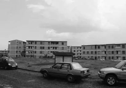Figure	12:	condominium	housing	of	the	Integrated	Housing	 development	Programme.	 © un-HaBitat