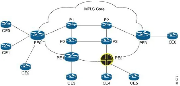 Figure 5: A L3 VPN Example