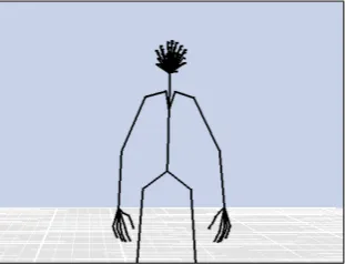 Figure 1: Motion capture technology recreates the skele-ton of the subject for quantitative analysis