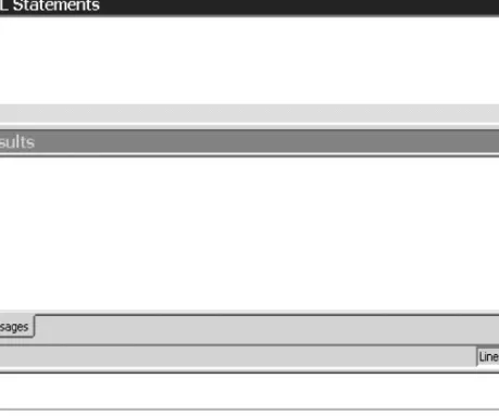 Figure 2-3: dbisql window