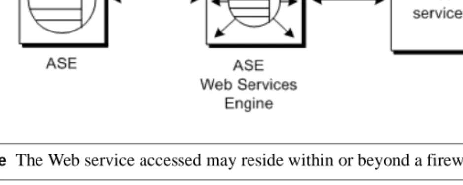 Figure 2-4: Accessing remote Web services