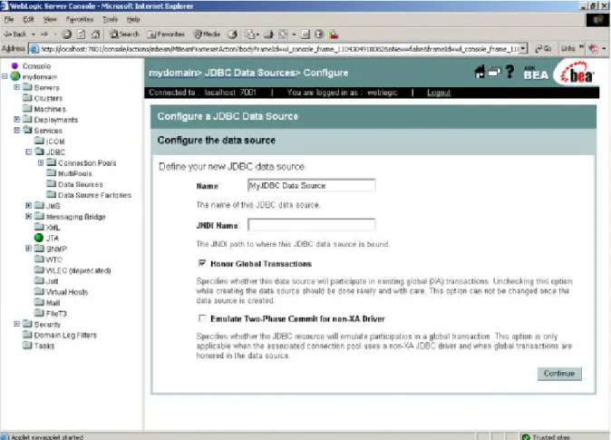 Figure 4.5: Data source properties