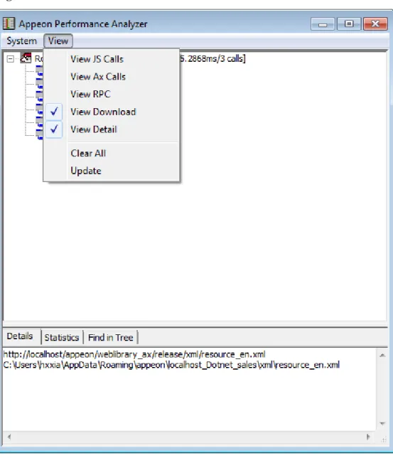 Figure 4.14: View Download menu